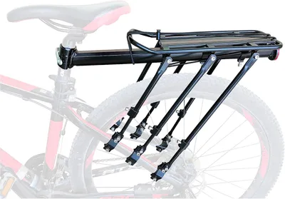 Produktbild von Gepäckträger für Sattelstütze – Aluminium – Verstellbar – 22-33 mm