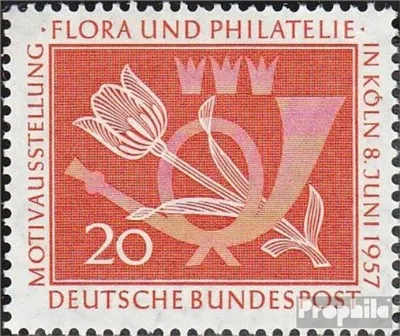 Produktbild von Briefmarken BRD (BR.Deutschland) 1957 Mi 254 (kompl.Ausgabe) postfrisch Briefmarkenausstellung