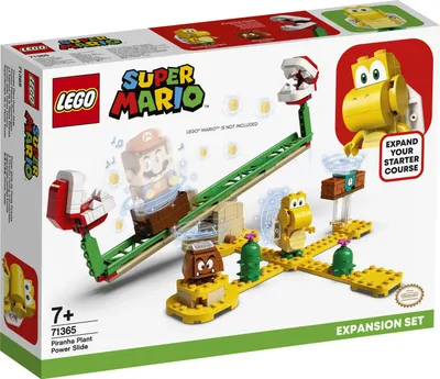 Image de LEGO® 71365 LEGO® Super Mario 71365 Piranha-Pflanze-Powerwippe - Erweiterungsset Bausatz