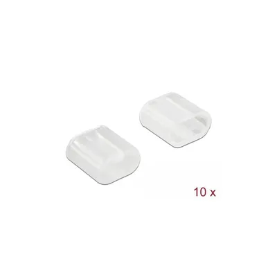Produktbild von DeLOCK 64035, Transparent, Polyethylen (PE), 7,7 mm, 7,8 mm, 4,7 mm, 10 Stück(e)