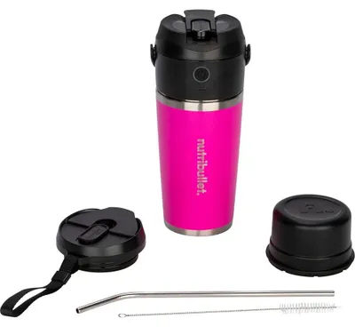 Produktbild von NutriBullet NBP 016MA, 0,59 l, Schwarz, Pink