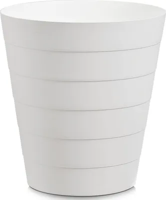 Zdjęcie produktu dla Kosz na śmieci ZELLER 13,5 L plastikowy Ø 29 x 30 cm 18107 biały