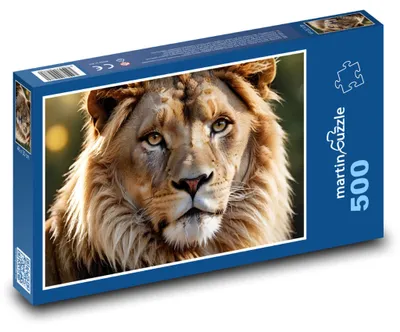 Obrázok produktu pre martinpuzzle - Puzzle 500 - Lev - král zvierat