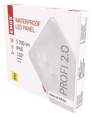 LED podhledové svítidlo VIXXO 18,5 x 18,5 cm, 19 W, neutrální bílá, IP65
