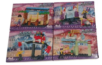 Obrázek produktu pro Stavebnice - KPop Demon Hunters sada 4 kusů stavebnic.