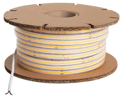 Produktbild von LED-Streifenrolle Dimmbar 220V COB Selbstgleichrichtend 320 LED/m 50m 14W/m 1120lm/m SLKN FLEX Breite 10 mm Schnitt 25cm IP65 2700K Warmweiß