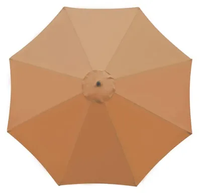 Produktbild von Ersatzdach für 8-Streben-Sonnenschirm, 3 m, für Marktschirme, wasserdicht, UV-Schutz, khaki