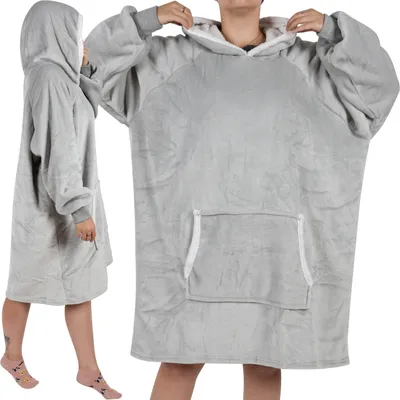 Produktbild von XXL Sweatshirt - graue Decke Ruhhy 24402
