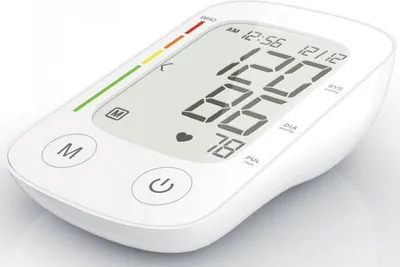 Produktbild von Gima 32777 Blutdruck-Messgerät, Oberarm-Messung, automatisches Aufpumpen, 30 speicherbare Messungen
