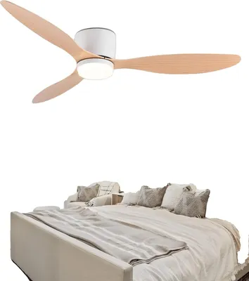 Produktbild von Deckenventilator, leiser Betrieb, Fernbedienung, Holzmaserung-a, 42 Zoll-b