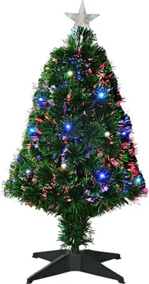 Image de Arbre de Noël avec éclairage LED 90 cm multicolore