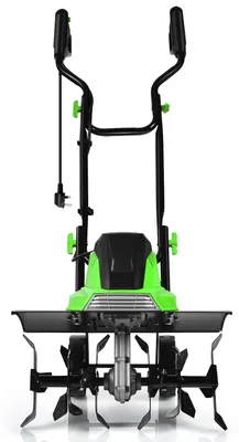 Obrázek produktu pro COSTWAY elektrická půdní motyčka rotační zahradní kultivátor 6 okopávacích nožů / 1500W / 22cm pracovní hloubka / 43cm pracovní šířka / 400 U/m