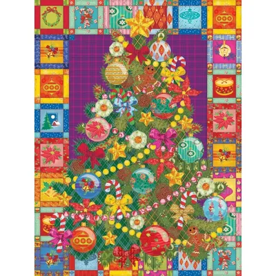 Zdjęcie produktu dla COBBLE HILL Puzzle choinka XL 275 elementów
