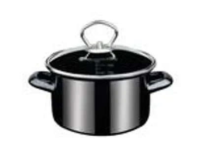 Produktbild von Gsw  STEW POT 2 Handle WITH LID Professional Kochtopf inkl. Deckel, Aluminium, 16 cm Durchmesser