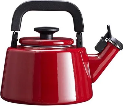 Zdjęcie produktu dla 21-litrowy garnek ze stali nierdzewnej z gwizdkiem – Moderno Red