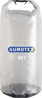 Produktbild von Gumotex wasserdichter Packsack transparent 8-20 Liter, Volumen:20 Liter