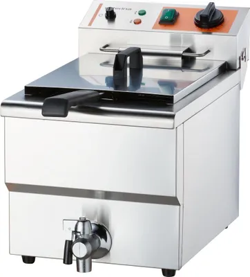 Immagine prodotto di Friggitrice CATERINA, 10 litri, con rubinetto di scarico 300x510x390 mm (LxPxH), 3 kW 230V