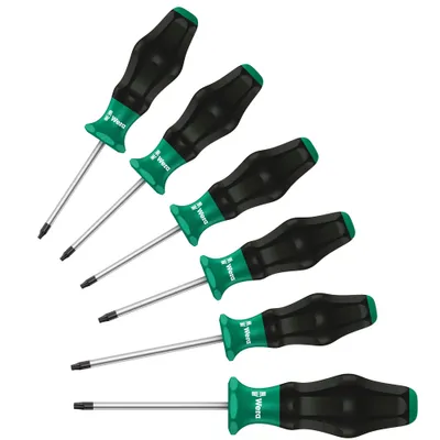 Immagine prodotto di Set di cacciaviti Wera 1334/1355/6 Kraftform Comfort, 6 pezzi 05031552001