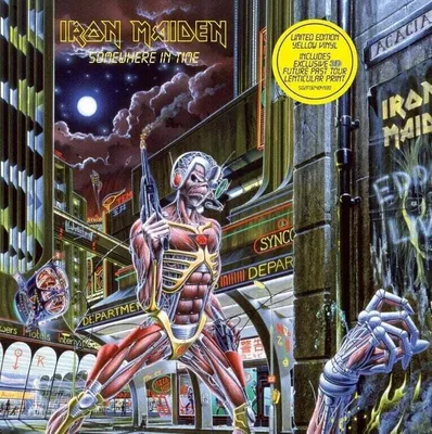 Image de Iron Maiden - Somewhere In Time (Limited Edition) (Yellow Coloured) (LP)
