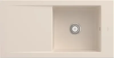 Produktbild von Villeroy & Boch Keramikspüle 679001FU, Timeline 60 Einbauspüle - inkl.