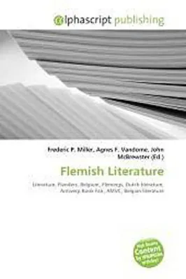 Produktbild von Flemish Literature