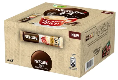 Zdjęcie produktu dla Nescafe 3in1 Creamy Latte 28 x 15g