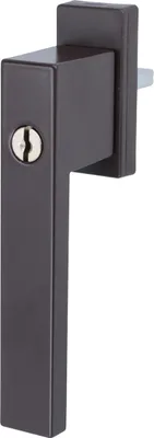 Produktbild von Fenstergriff Fensterolive Rasterolive Abschliessbar Einbruchschutz mit Schlüssel Braun RAL8019