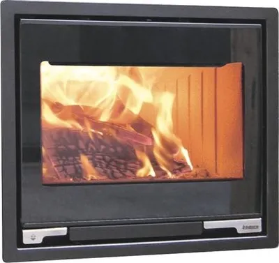 Produktbild von Kamineinsatz Aduro 5-1 Stahl schwarz 7 kW