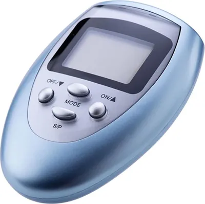 Immagine prodotto di Avizar, mini elettrostimolatore tascabile, 4 elettrodi, 8 modalità compatto, blu