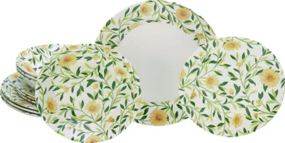 Produktbild von CreaTable, 16759, Amarilla Bunt, Tellerset 12-tlg, Steingut