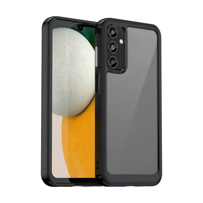 Immagine prodotto di Per Samsung Galaxy A15 TPU / Acrilico protettivo telefono cellulare copertura accessori Nero