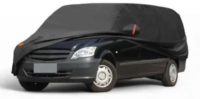 Obrázok produktu pre Poťah na auto – vodotesný – kryt na auto na vonkajšie použitie – ochrana pred prachom/snehom/listami – priedušný materiál – špeciálny model pre Mercedes-Benz Vito (ročníky 2003-2014) – jednoduchá inštalácia