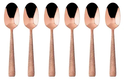 Zdjęcie produktu dla Sambonet Siena Edelstahl/PVD Kupfer Set 6 Mokkalöffel S0197-S00018-S0013 52717CA7