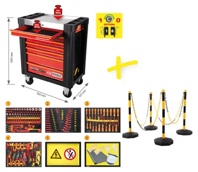 Produktbild von KS Tools PERFORMANCEplus Werkstattwagen e10