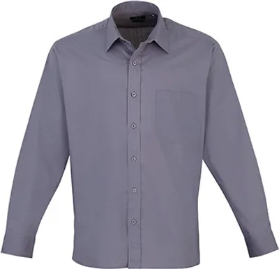 Immagine prodotto di Camicia da uomo a maniche lunghe in popeline