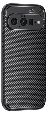Produktbild von Handy Hülle für Google Pixel 11 / 11 Pro Carbon Look Cover Case Schutzhülle Farbe: Schwarz