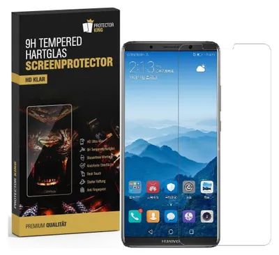 Produktbild von 2x 9H Hartglasfolie für Huawei Mate 10 Pro Panzerfolie Displayschutzfolie KLAR Panzerglas Schutzfolie