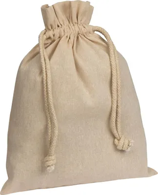Produktbild von Baumwollbeutel / Kordelzug Stofftasche / Farbe: naturbelassen