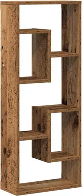 Image de vidaXL Étagère murale imitation bois ancien 36x16x90 cm Bois composite