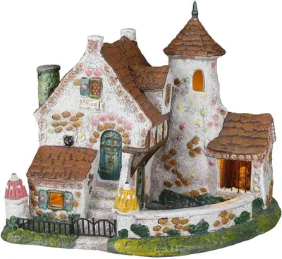 Produktbild von Luville Weihnachtsdorf Hans en Grietje - 22x15x14 cm - Porzellan - Mehrfarbig