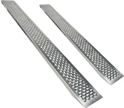 Produktbild von Aluminium Auffahrrampe im 2er Set - 200 cm