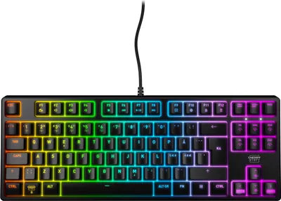 Obrázok produktu pre CHERRY K4V2 TKL, Kábel, USB, Mechanický spínač kláves, QWERTY, RGB LED, Čierna