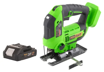 Produktbild von Procraft ST22 Akku Stichsäge 20 V 80 mm Brushless + 1x Akku 2,0 Ah - ohne Ladegerät