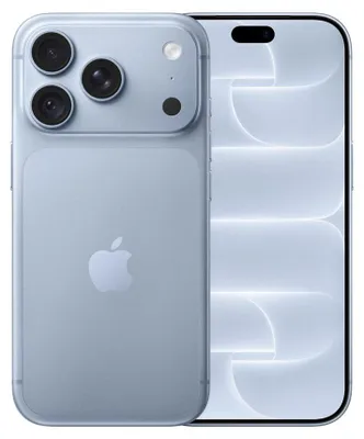 Produktbild von Apple iPhone 18 Pro , 16 cm (6.3"), 2622 x 1206 Pixel, 2 TB, 48 MP, iOS 27, Blau