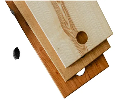 Immagine prodotto di 3 pezzi Tagliere di rovere grande