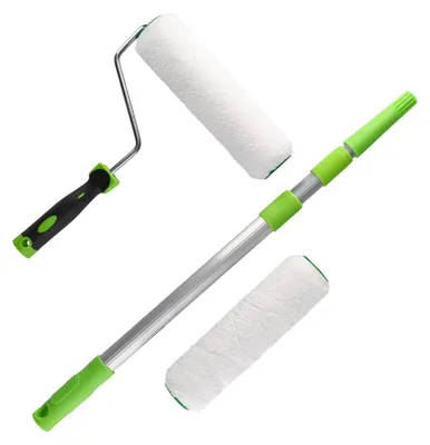 Immagine prodotto di Set di 2 rulli per pittura con manico telescopico