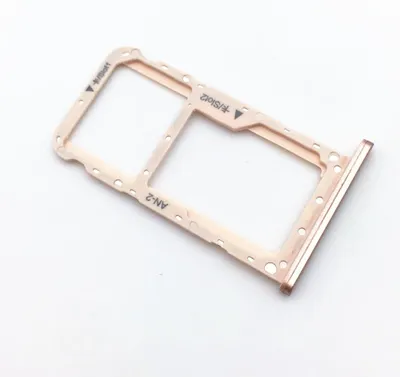 Image de Support pour carte SIM Huawei P20 Lite, rose / or rose, neuf