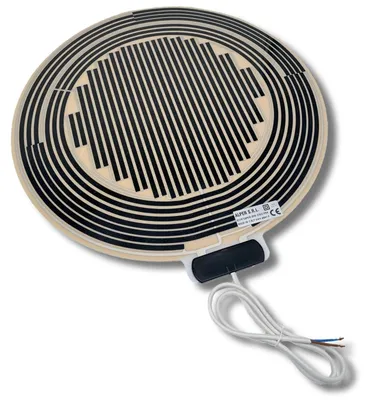 Spiegelheizfolie Ø 400 mm, 25 W, 230 V, selbstklebend