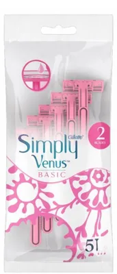 Image de Lames jetables Gillette Simply Venus Basic, lot de 5