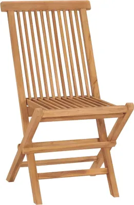 Produktbild von vidaXL Klappbare Gartenstühle 6 Stk. Massivholz Teak